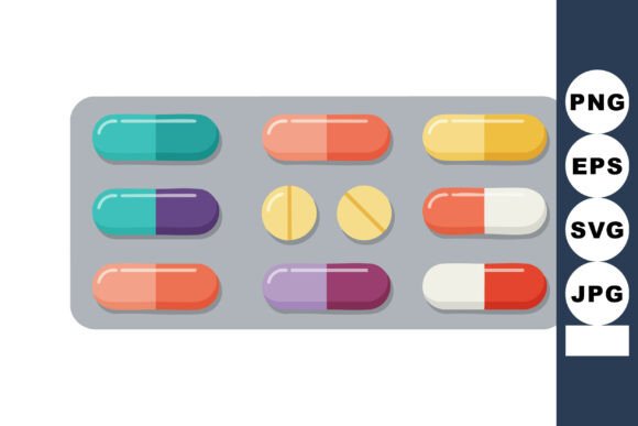 Colorful Capsule and Round Pills in Blis Review