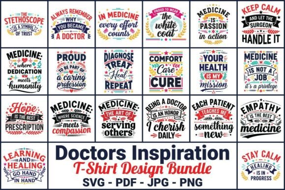 Doctors Inspiration Design Bundle