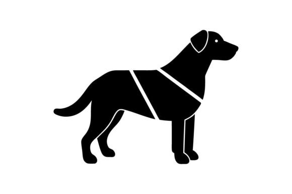 Guide Dog Vector Icon: A Designer's Embroidery Review