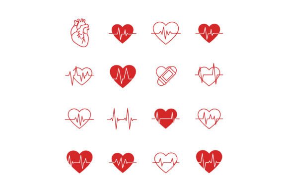 Heart Icons with Heartbeat Lines: My Honest Embroidery Review