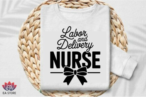 Labor and Delivery Nurse SVG