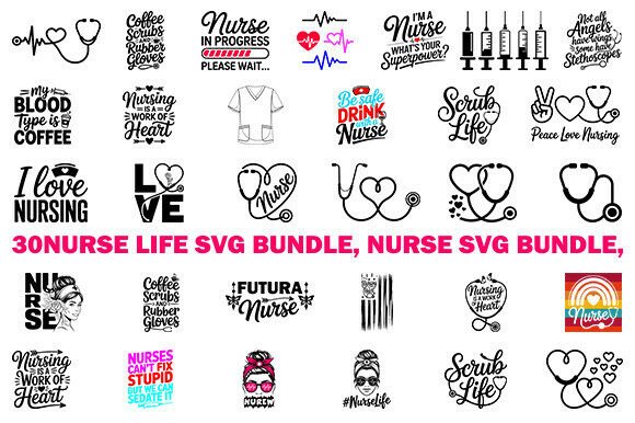 Nurse Life SVG Bundle Review