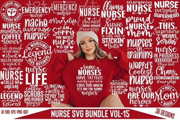 Nurse SVG Bundle Vol-15: A Designer’s Real-World Review