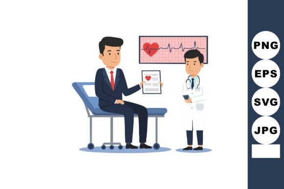 Patient and Doctor Discussing Heart Heal