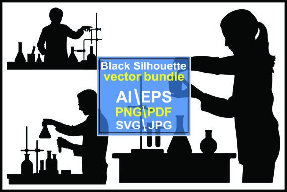Silhouettes of Scientists in Laboratory: A Designer’s Review