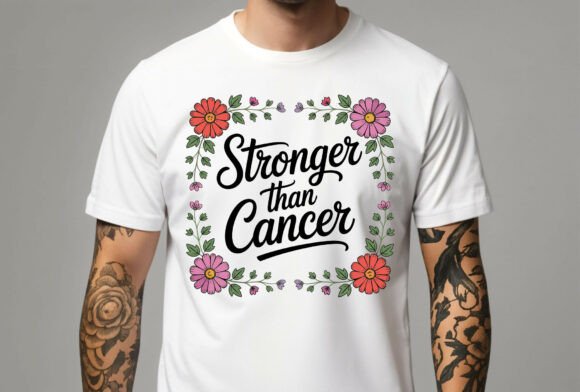 Stronger Than Cancer Floral Message